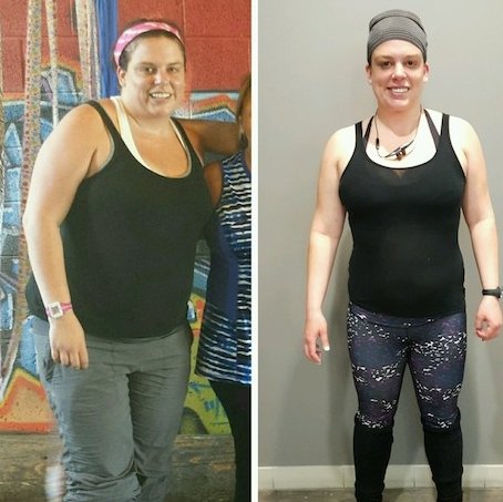 Weight loss camp before and after