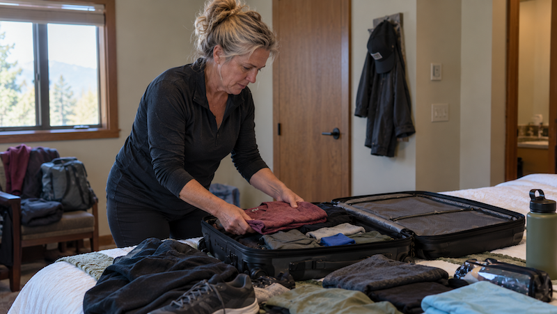 packing for your fitness retreat