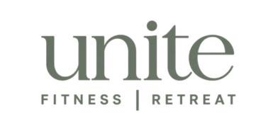 Sage Green Unite Fitness Retreat Logo
