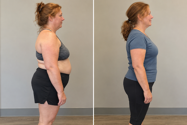 Linda Before and After Unite Fitness Retreat Linda Before and After Unite Fitness Retreat